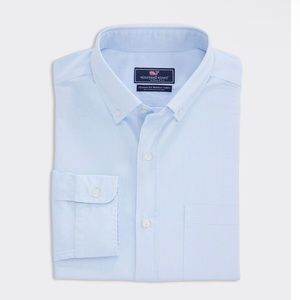 Classic Fit Solid Stretch Murray Shirt XS Vineyard Vines